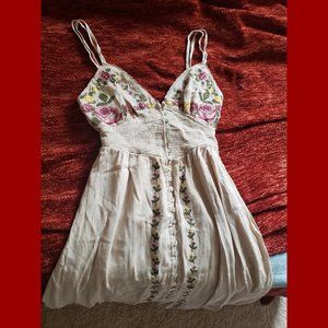 Forever 21 Maxi Dress with Embroidery